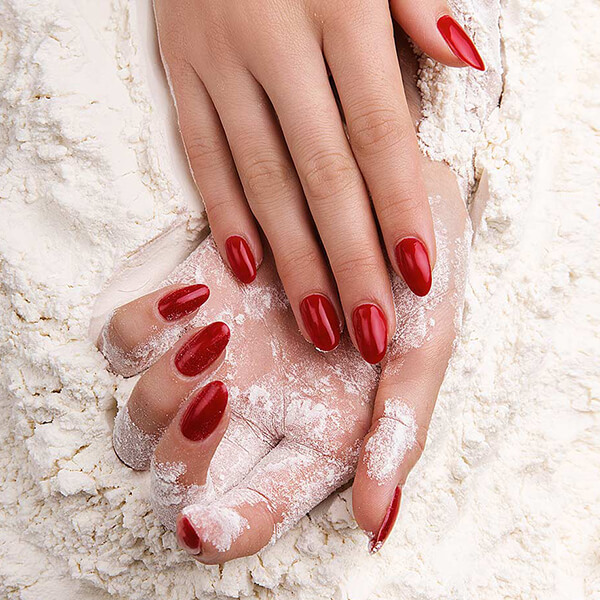 Elegant manicure at Le Vogue Nails & Spa